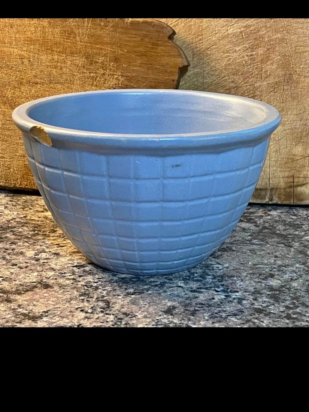 Light Blue Ceramic Mixing Bowl - Home Accents